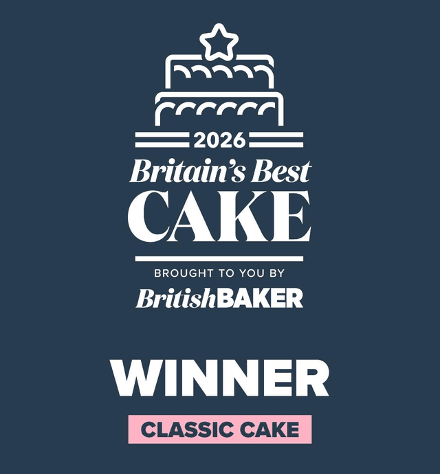 Britain's Best Cake 2026 — Winner, Classic Cake category, brought to you by British Baker