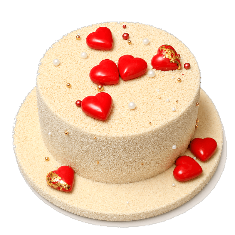 Salted caramel cake — brown-butter sponge with slow-cooked salted caramel and caramel drip
